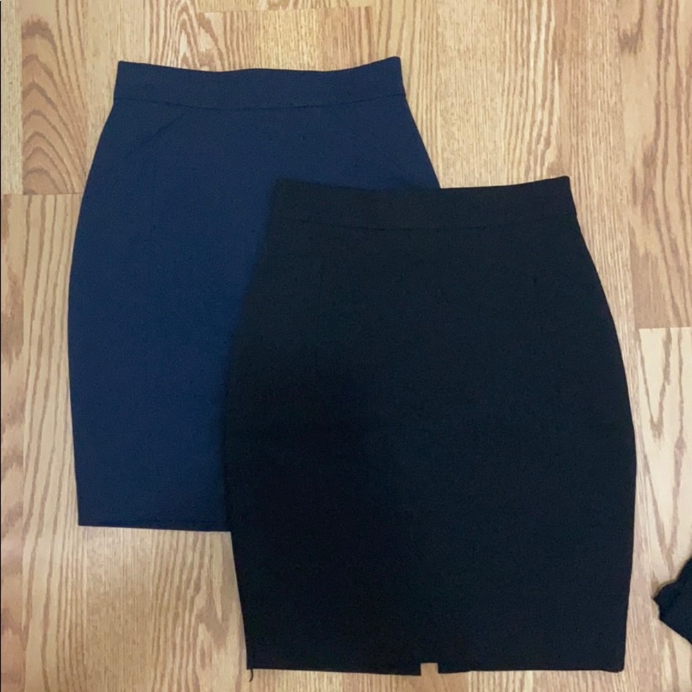 Women’s small pencil skirts zip back closure